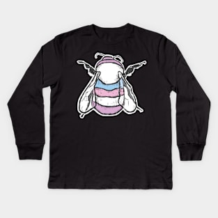 Bigender Bee Kids Long Sleeve T-Shirt